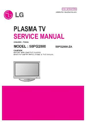 Service manual LG 50PG2000, PD83A chassis ― Manual-Shop.ru
