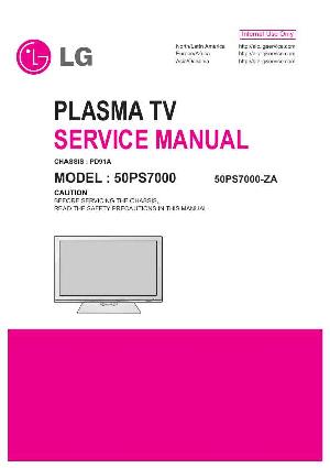 Сервисная инструкция LG 50PS7000, PD91A chassis ― Manual-Shop.ru