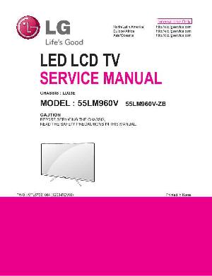 Service manual LG 55LM960V LD23E ― Manual-Shop.ru