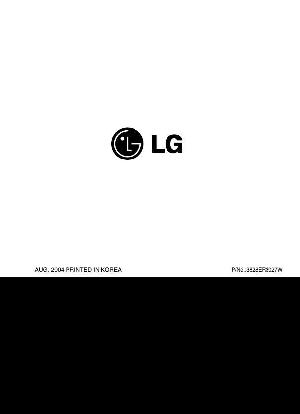 Сервисная инструкция LG AWD-16330 WD-16330-16331-16341-14330-14331-12330-12331 ― Manual-Shop.ru