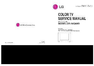 Сервисная инструкция LG CE-29Q90ID, MC-006A chassis ― Manual-Shop.ru