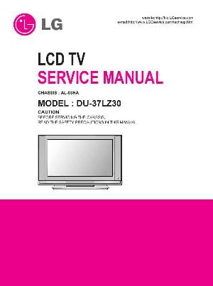 Сервисная инструкция LG DU-37LZ30, AL-03HA chassis ― Manual-Shop.ru