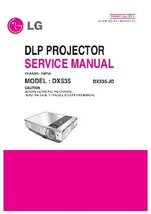 Сервисная инструкция LG DX535 ― Manual-Shop.ru