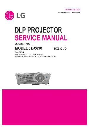 Сервисная инструкция LG DX630, FM81B ― Manual-Shop.ru