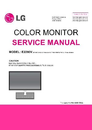 Сервисная инструкция LG E2290V ― Manual-Shop.ru