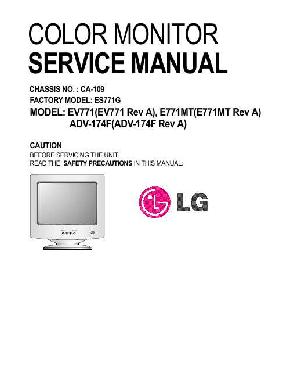 Сервисная инструкция LG EV771 ― Manual-Shop.ru