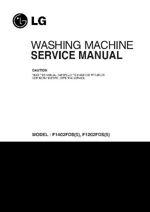 Сервисная инструкция LG F1402FDS5, F1202FDS5 ― Manual-Shop.ru