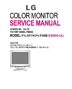 Сервисная инструкция LG FB990 ― Manual-Shop.ru