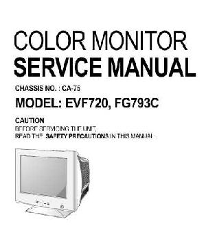 Сервисная инструкция LG FG793 ― Manual-Shop.ru