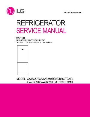 Сервисная инструкция LG GA-B359TGAW, GA-B399TGAW ― Manual-Shop.ru