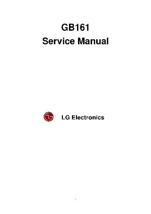 Сервисная инструкция LG GB161 ― Manual-Shop.ru
