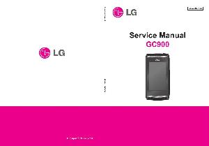 Сервисная инструкция LG GC900 ― Manual-Shop.ru
