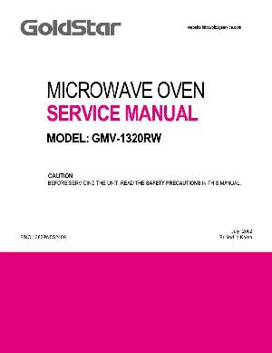 Сервисная инструкция LG GMV-1320RW GOLDSTAR ― Manual-Shop.ru