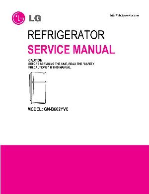 Сервисная инструкция LG GN-B602YVC ― Manual-Shop.ru