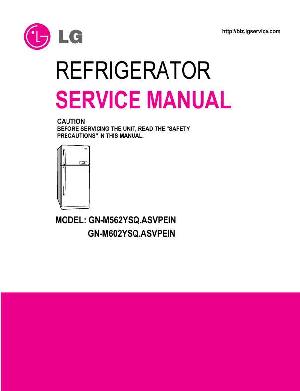 Сервисная инструкция LG GN-M562, GN-M602 ― Manual-Shop.ru