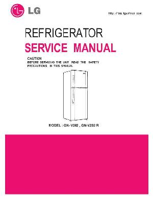 Сервисная инструкция LG GN-V262 GN-V292R ― Manual-Shop.ru