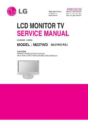 Сервисная инструкция LG M237WD (LD84G) ― Manual-Shop.ru