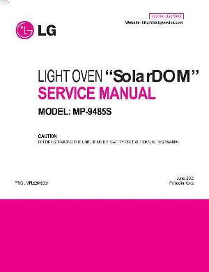 Сервисная инструкция LG MP-9485S ― Manual-Shop.ru