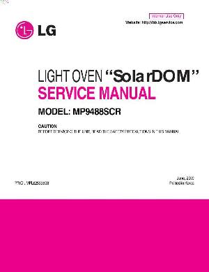 Сервисная инструкция LG MP9488SCR ― Manual-Shop.ru