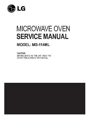 Сервисная инструкция LG MS-114ML ― Manual-Shop.ru