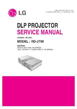 Сервисная инструкция LG RD-JT90 ― Manual-Shop.ru