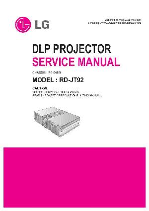 Сервисная инструкция LG RD-JT92 ― Manual-Shop.ru