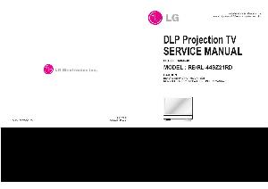 Сервисная инструкция LG RE-44SZ21RD, MB-02JB chassis ― Manual-Shop.ru