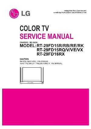 Сервисная инструкция LG RT-29FD15, MC-049A chassis ― Manual-Shop.ru