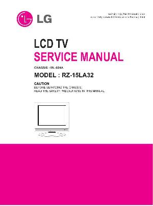 Сервисная инструкция LG RZ-15LA32, ML-024A chassis ― Manual-Shop.ru