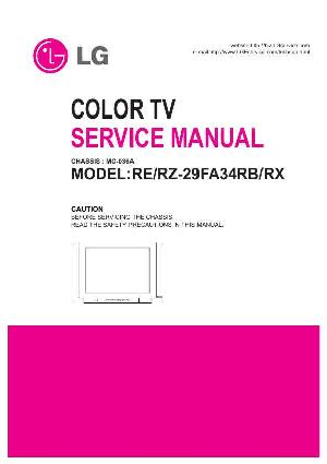Сервисная инструкция LG RZ-29FA34RB, MC-036A chassis ― Manual-Shop.ru