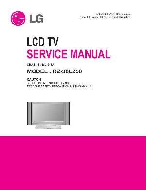 Сервисная инструкция LG RZ-30LZ50, ML-041A chassis ― Manual-Shop.ru