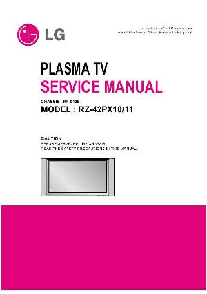 Сервисная инструкция LG RZ-42PX10, RF-043B chassis ― Manual-Shop.ru