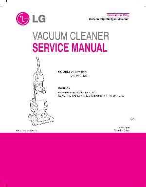 Сервисная инструкция LG VTUP61NB, V-UP861NB ― Manual-Shop.ru