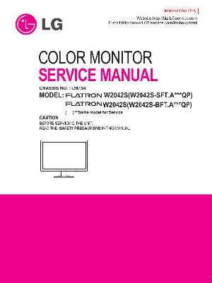 Сервисная инструкция LG W2042S LM73A ― Manual-Shop.ru