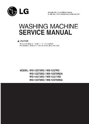 Сервисная инструкция LG WD-1227RD ― Manual-Shop.ru
