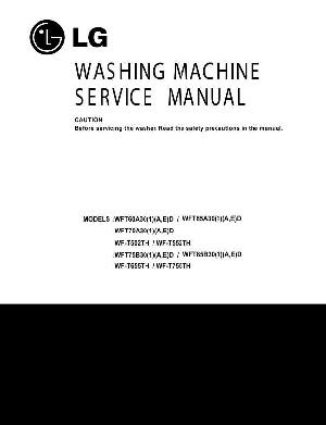 Сервисная инструкция LG WF-T552TH ― Manual-Shop.ru
