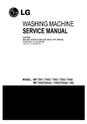 Сервисная инструкция LG WF-T802 ― Manual-Shop.ru