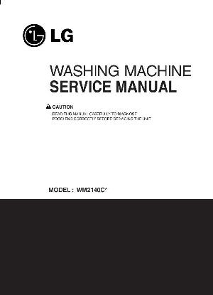 Сервисная инструкция LG WM2140C ― Manual-Shop.ru