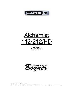 Service manual Line6 ALCHEMIST-112, 212HD ― Manual-Shop.ru