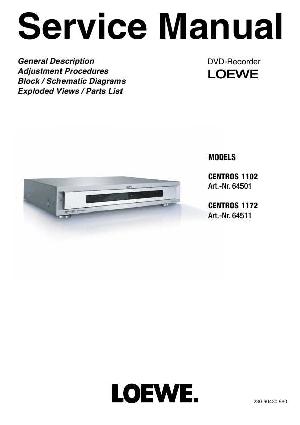 Service manual Loewe CENTROS-1102 1172 ― Manual-Shop.ru