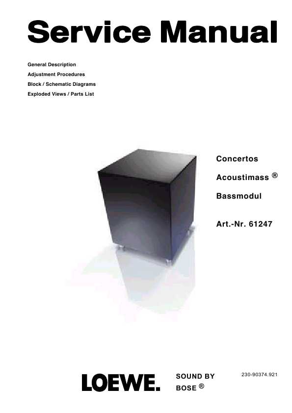 Loewe hotsell concertos acoustimass