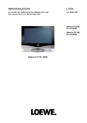 Service manual Loewe SPHEROS-R32HD R37HD ― Manual-Shop.ru