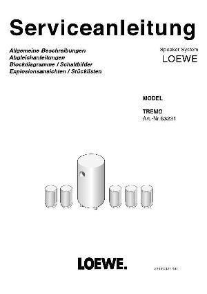 Service manual Loewe TREMO-63231 ― Manual-Shop.ru