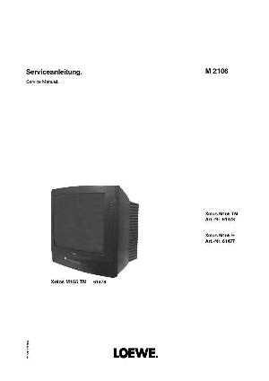 Service manual Loewe XELOS-M155H TM M2106 ― Manual-Shop.ru