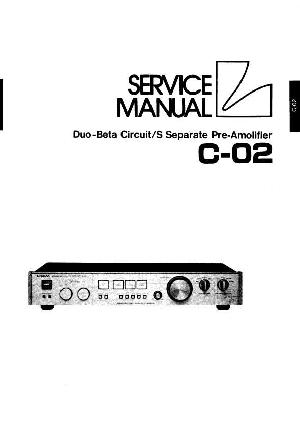 Service manual Luxman C-02 ― Manual-Shop.ru