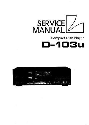 Service manual Luxman D-103U ― Manual-Shop.ru