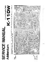 Service manual Luxman K-110W