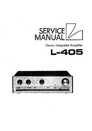 Сервисная инструкция Luxman L-405 ― Manual-Shop.ru