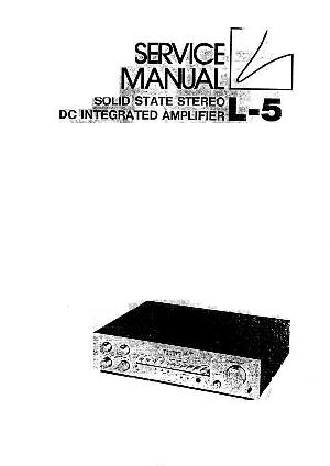 Сервисная инструкция Luxman L-5 ― Manual-Shop.ru