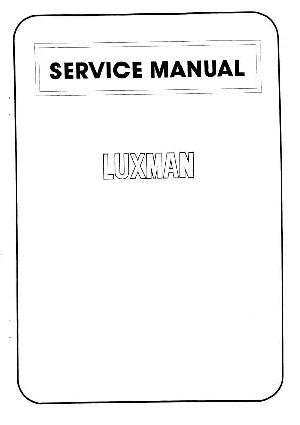 Service manual Luxman L-55A ― Manual-Shop.ru